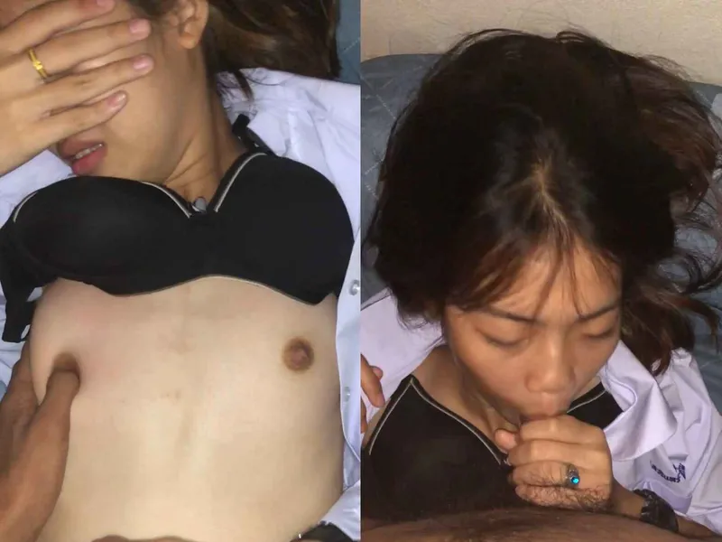 Huấn luyện con ghệ sinh viên thành một con đỹ dâm nghiện liếm cậu bé p1