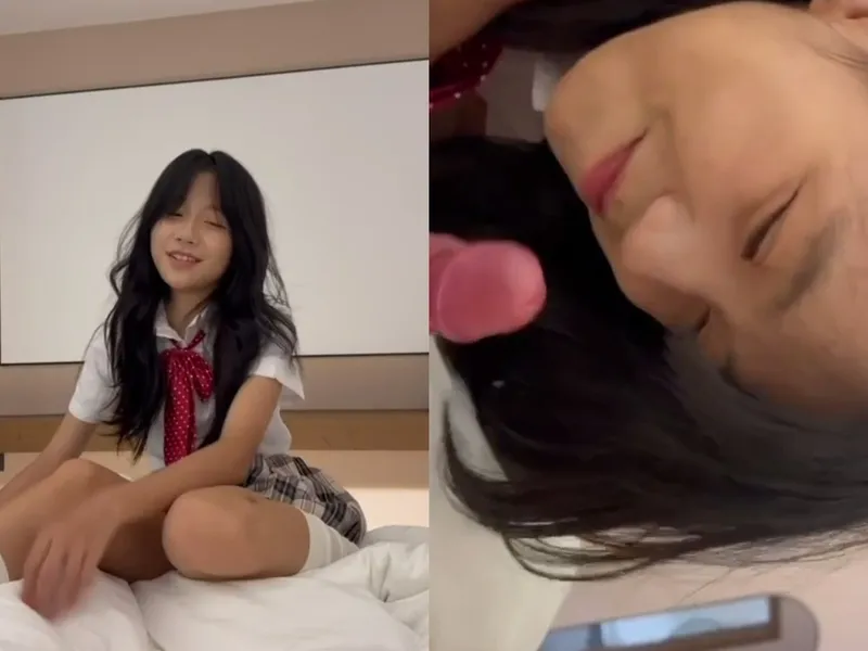 Em loli dễ thương mút dương vật biến em thành con em đào dam dang p1